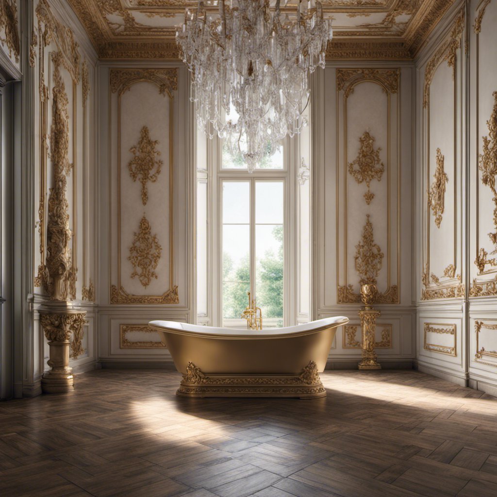 Luxury and Finesse: A Versailles-Style Bathroom Interior
