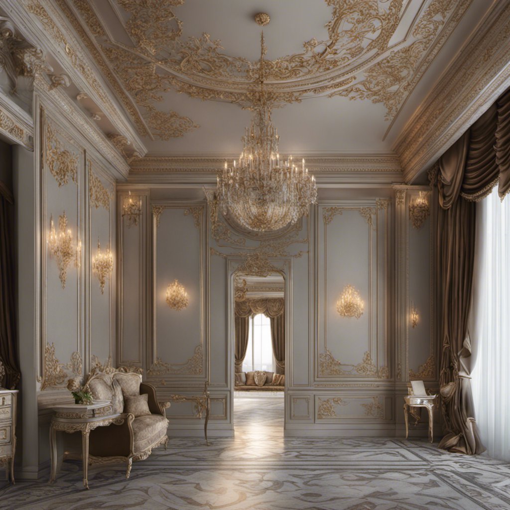 Versailles Opulence: The Splendor of a French Palace-Style Corridor