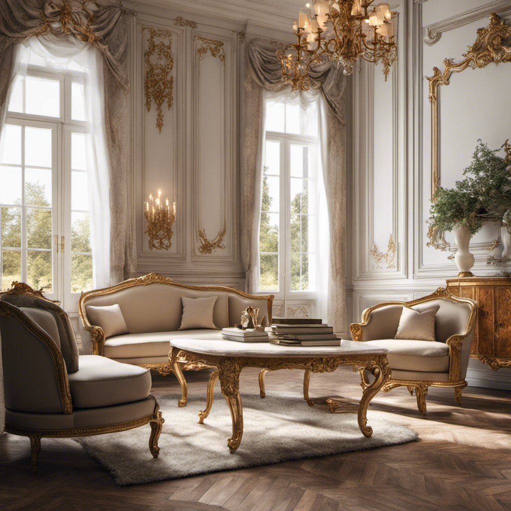The Era of French Luxury: Versailles-Style Living Room