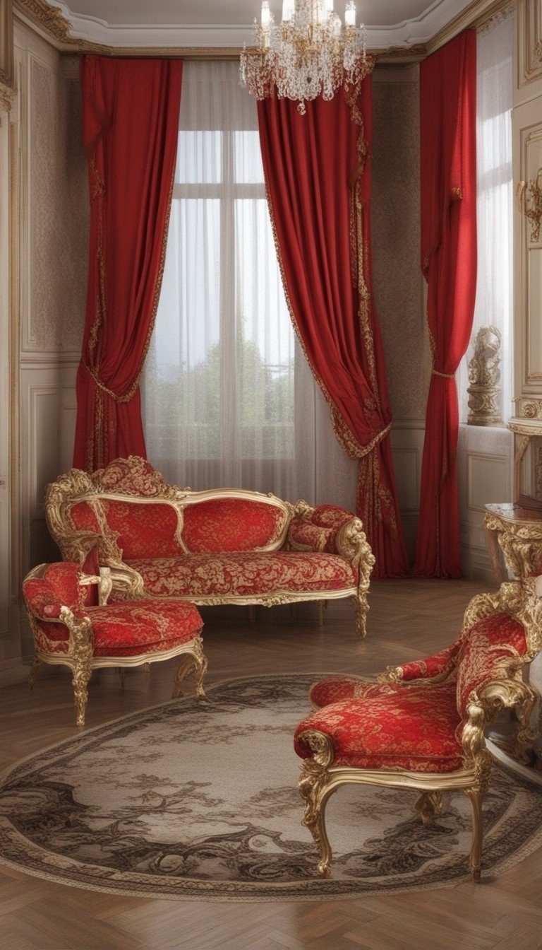 Magic of a French Palace: A Versailles Style Living Room That Captivates the Eye