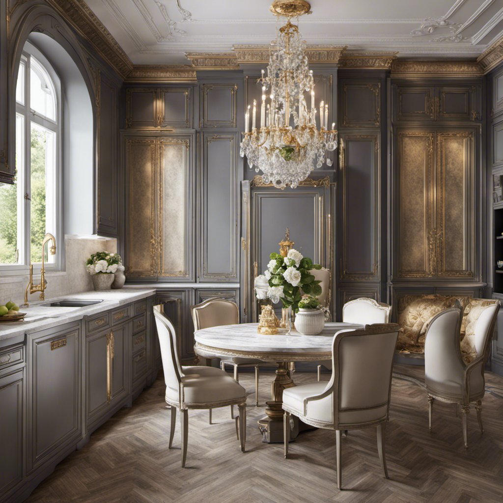Exquisite Details: Versailles Charm in the Kitchen