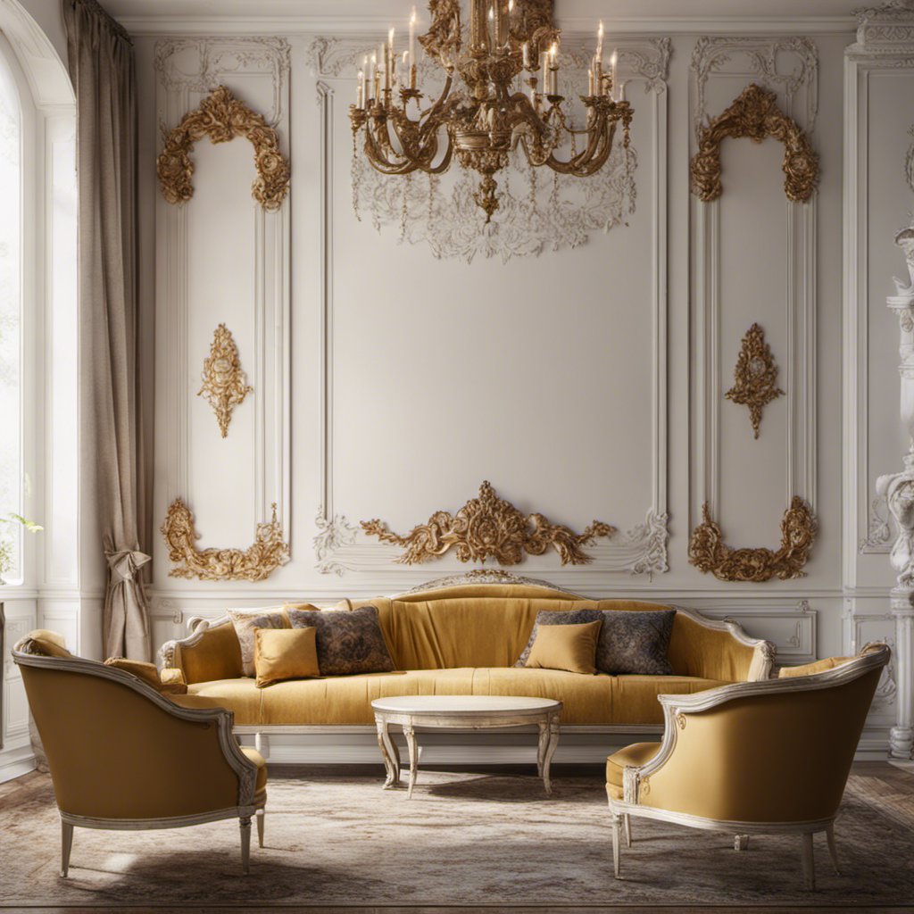 Opulence and Glamour: Versailles-Style Living Room