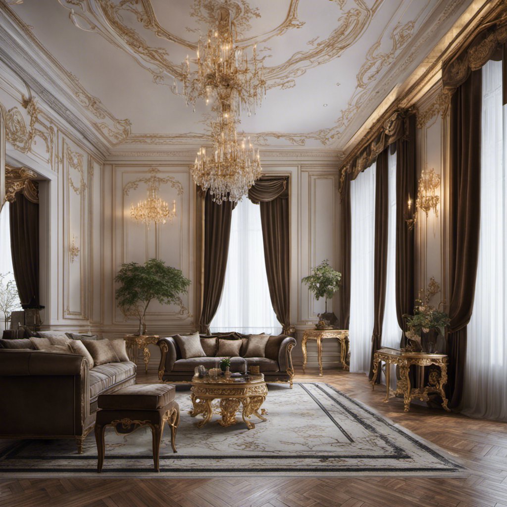 The Grandeur of Versailles: Reflecting Historical Style in the Living Room Interior