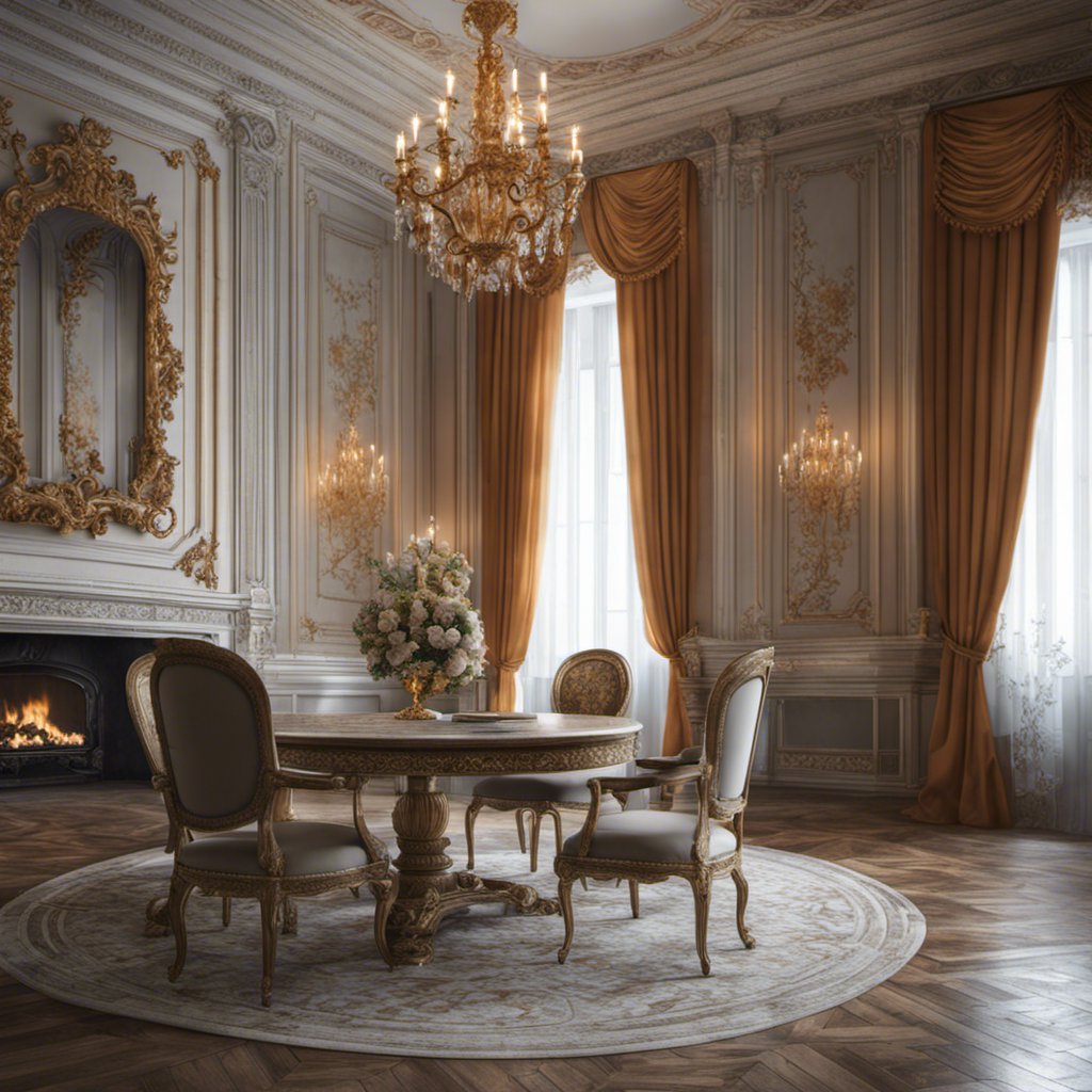 Era Splendor: The Luxury and Refinement of Versailles in the Living Room