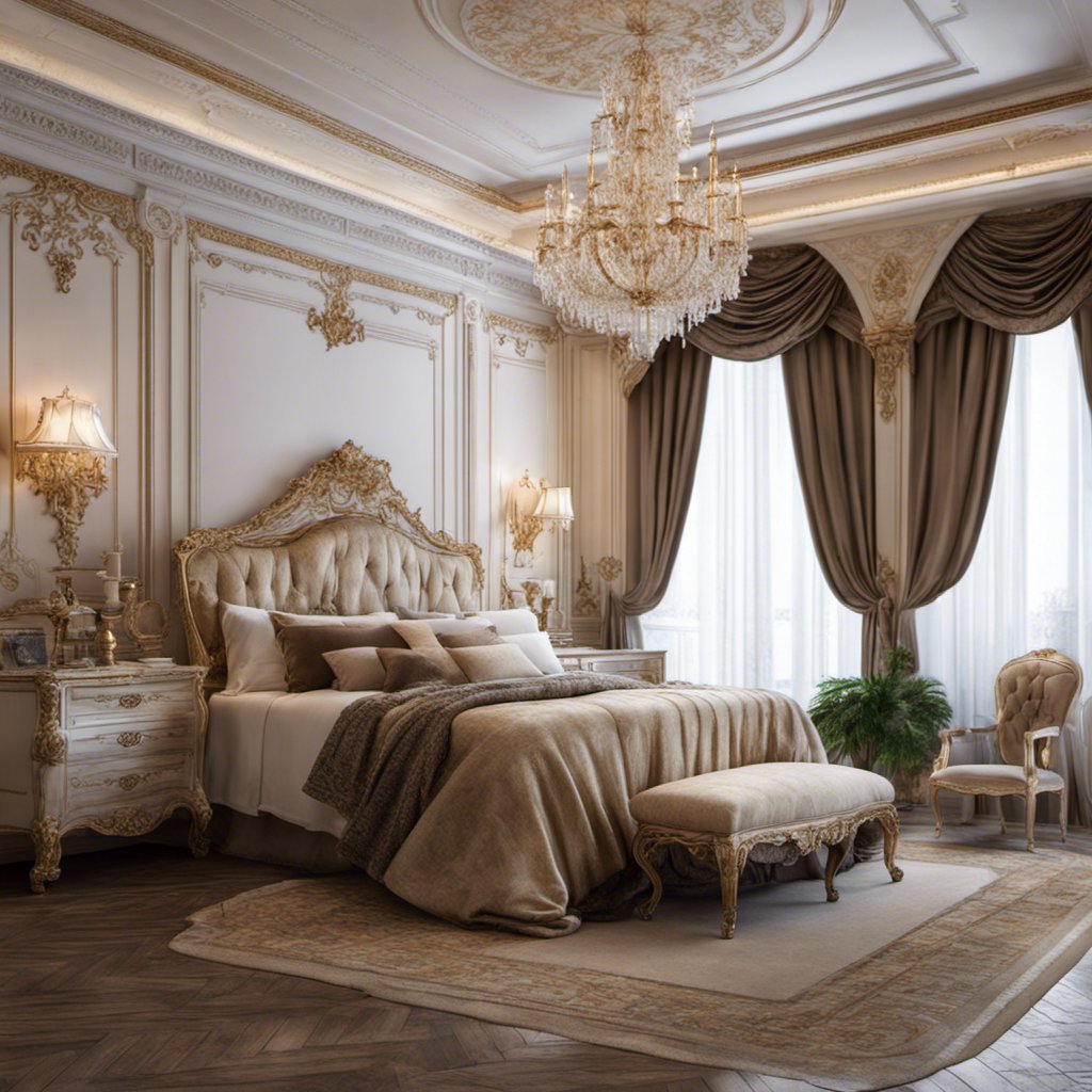 Grandeur of Versailles: Luxury and Sophistication in the Bedroom Interior