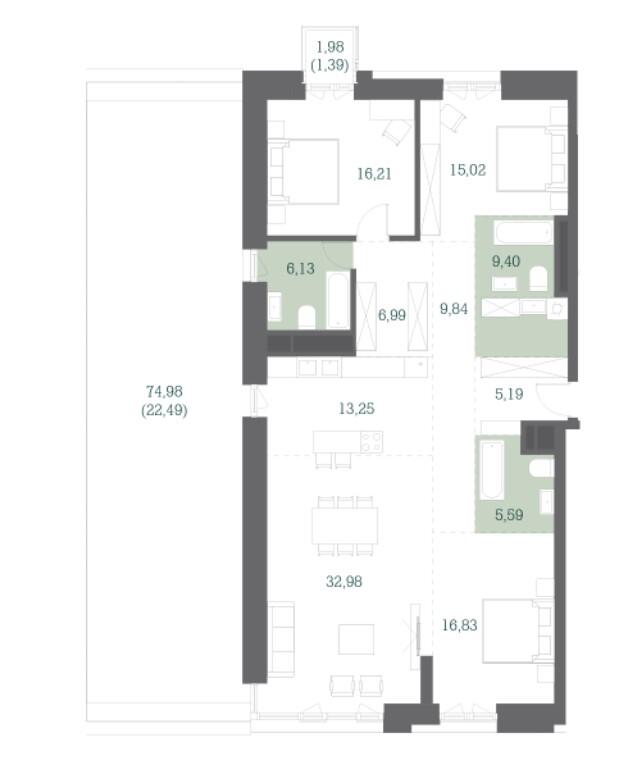 Apartment Layout in DEPO District 10