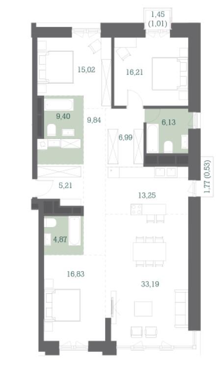 Apartment Layout in DEPO District 11