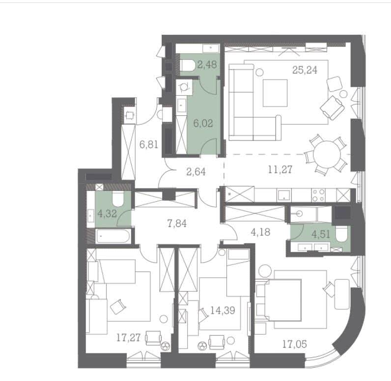 Apartment Layout in DEPO District 7
