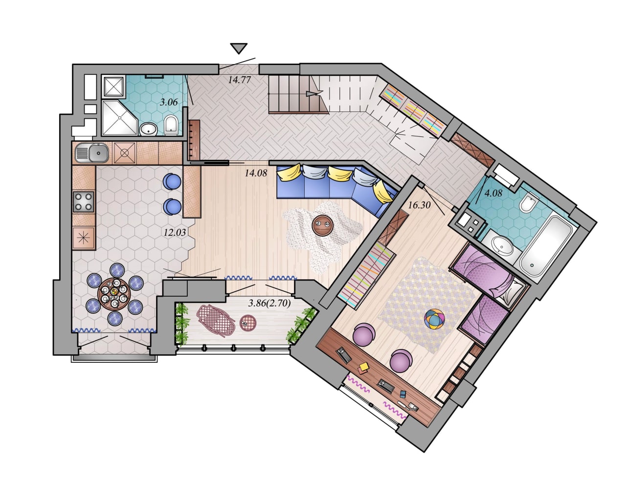Space and Comfort in Every Room