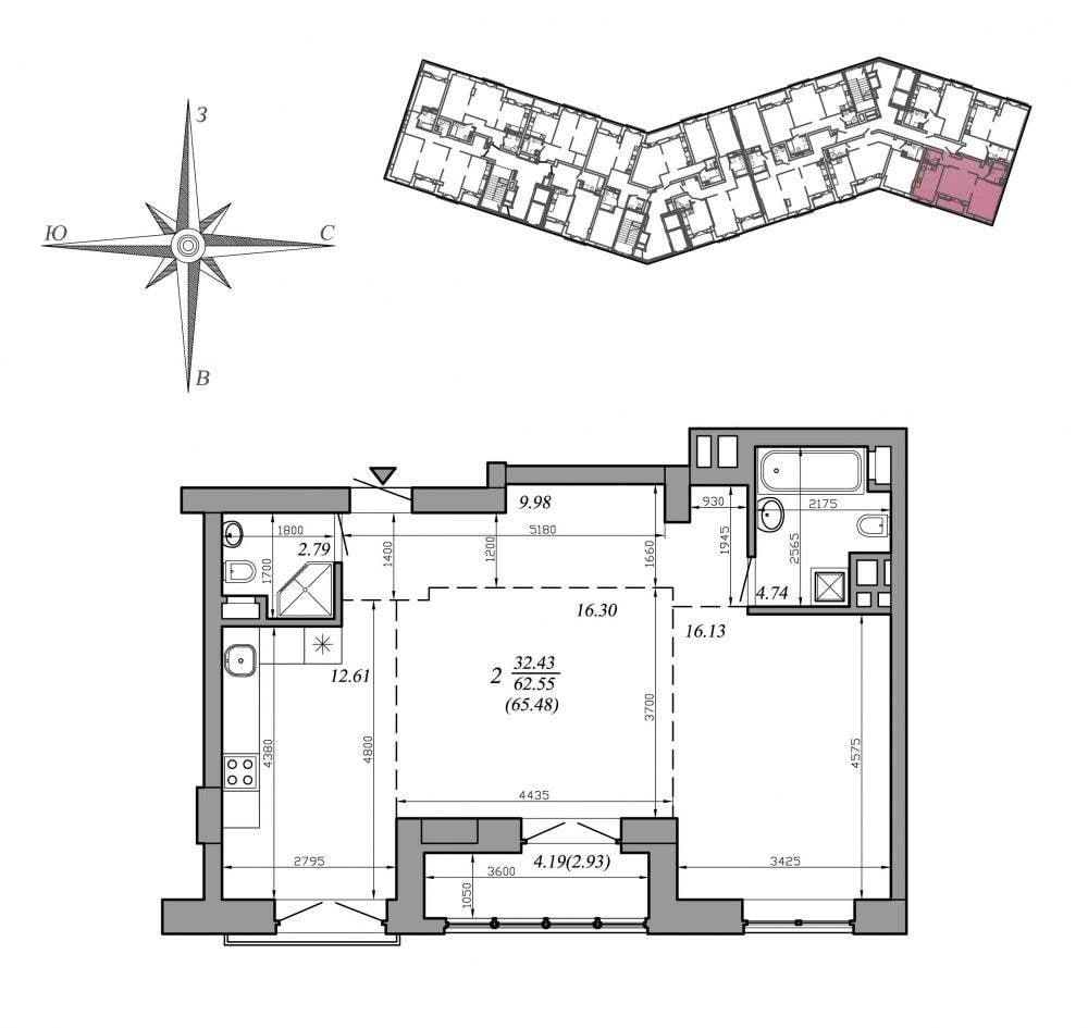 Open Space Layout: Spacious Living in Farforovy Residential Complex