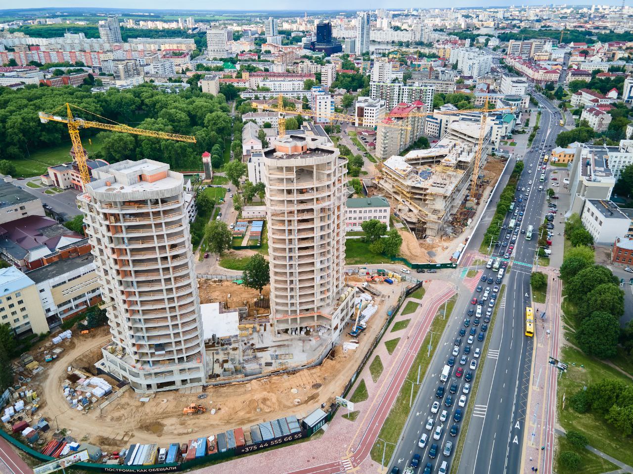 Building the Future: Photos from the Maestro Residential Complex Construction Site