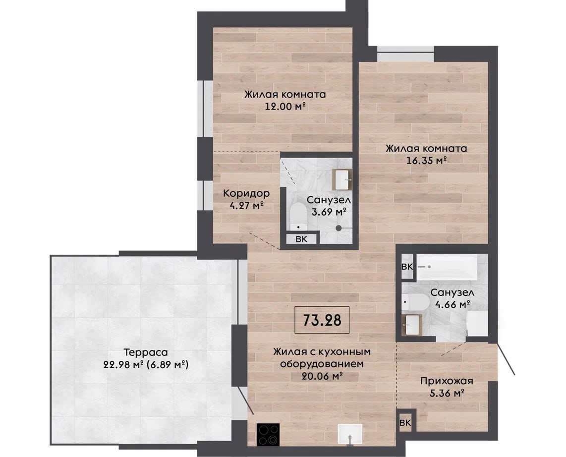 A-100 Development: Comfort+ in Green Haven - Where Every Detail Matters