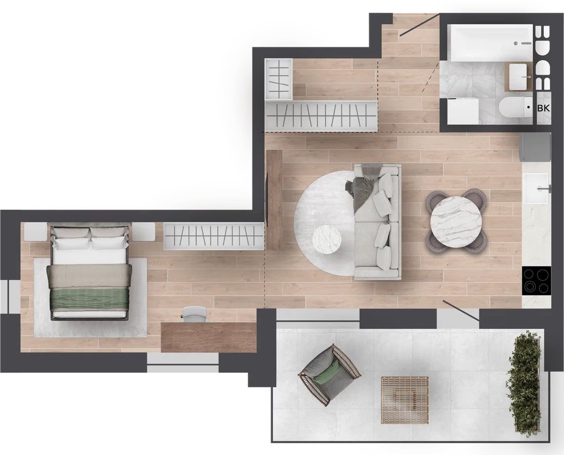 Green Haven: A-100 Development's Comfort+ - A Home for the Modern Family