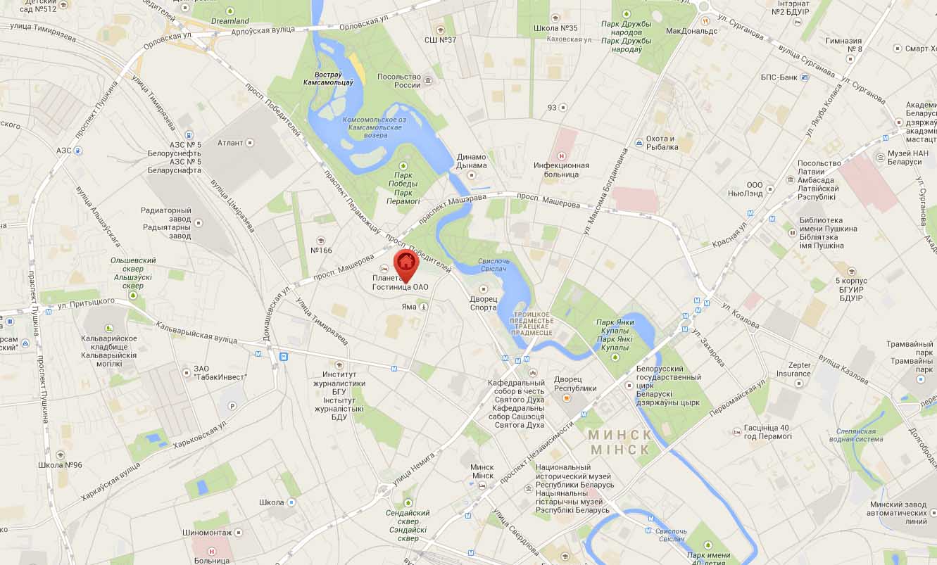 Slavyansky Quarter Residential Complex Location, Map 1