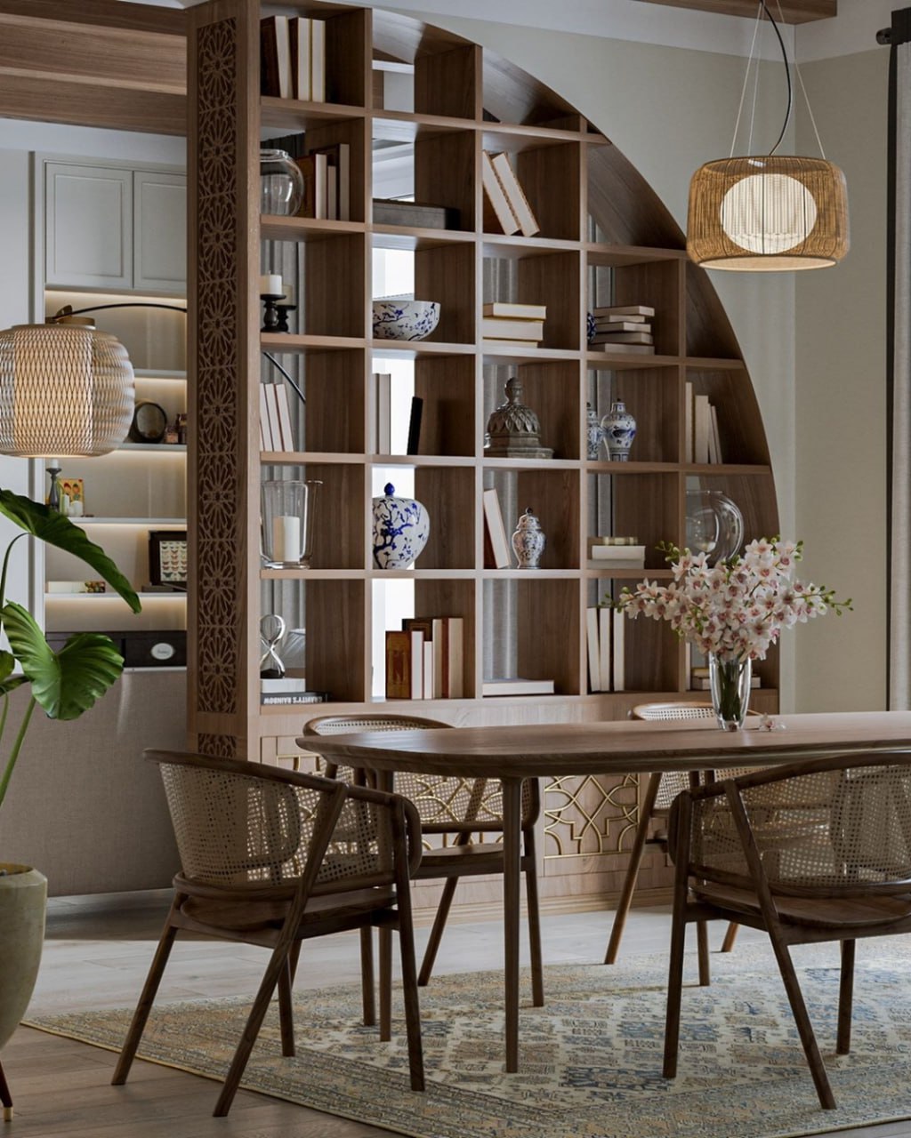 Partition Decor